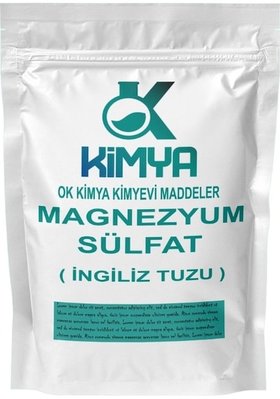Ok Kimya Magnezyum Sülfat İngiliz Tuzu Epson Tuzu 1 KG