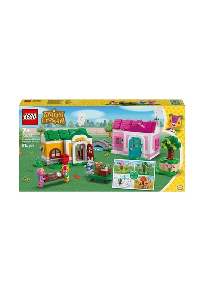 77057 Lego Animal Crossing Yaratıcı Evler: Eğlenceli Mevsimler 814 Parça +7 Yaş