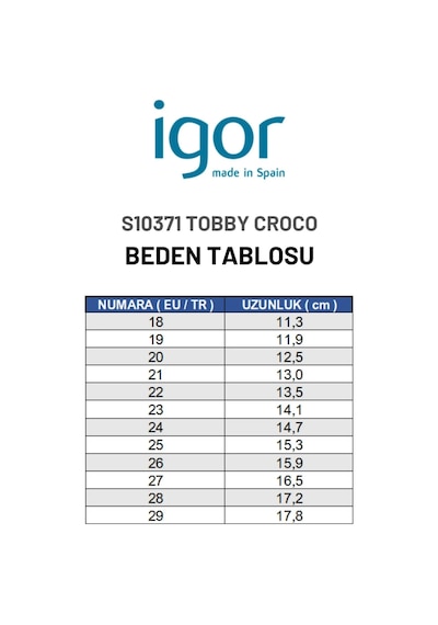 Igor Tobby Croco Çocuk Timsah Desenli Sandalet - Yeşil S10371-361