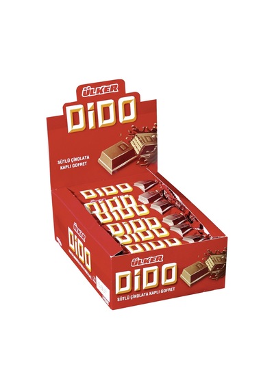 Ülker Dido Çikolata Gofret 24x35g Klasik - Çıtır Lezzet Tarı