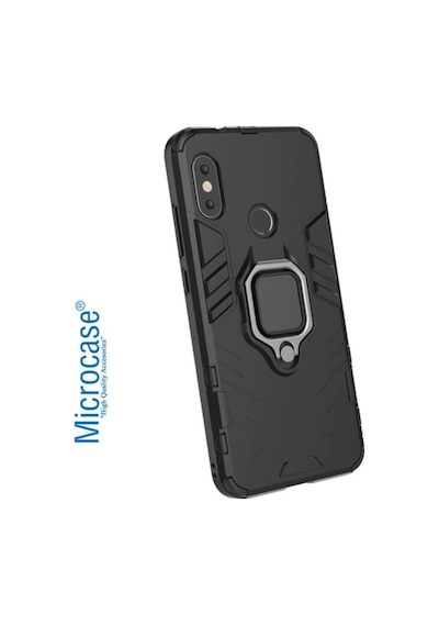 Xiaomi Mi A2 Lite Batman Serisi Yüzüklü Kilif + Tam Kaplayan Cam 350741927