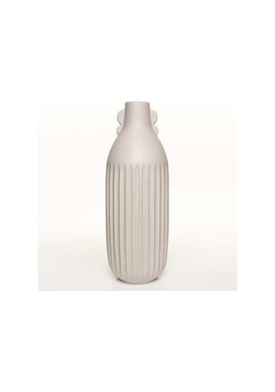 Vitale Antıque Krem Vazo Büyük 14 14 45 Cm Ak.jl0050 Renkli