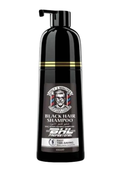 Profesyonel Black Hair Shampoo Siyahlaştırıcı Şampuan Tüm Saç Tipleri