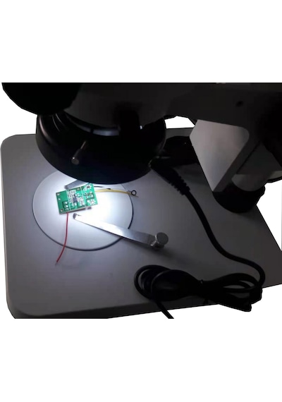 Binoküler Stereo Zum Mikroskop Ve Usb+Hdmı Kamera Halka Led