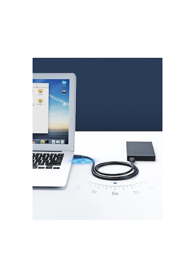 Usb To Usb Data Ve Şarj Kablosu, 50 Cm Standart