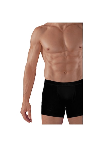 The Don Organic Blended High Waist Erkek Boxer Siyah