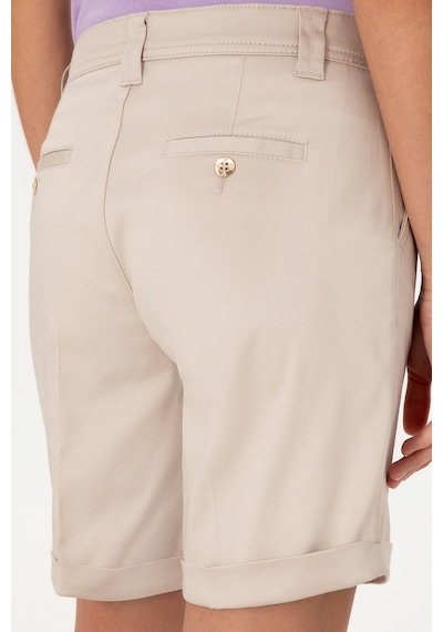 U.s. Polo Assn. Kadın Taş Şort / Bermuda 50299160-vr049 Tas U.s. Polo Assn. Kadın Taş Şort / Bermuda 50299160-vr049 Tas