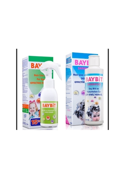 Baybit Şampuan 100 ML + Baybit Sprey 100 ML