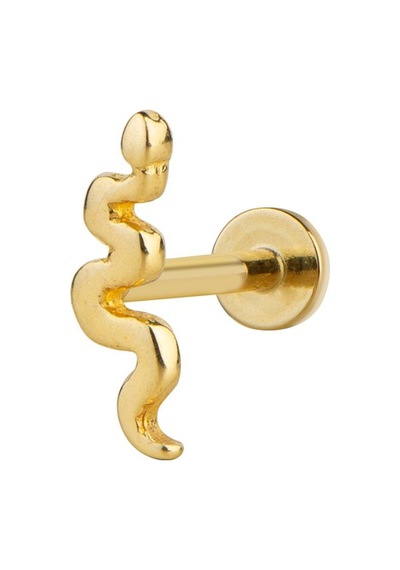 Goldkupe Yılan Altın Piercing-6463