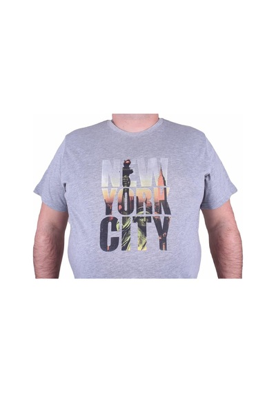 Moc Grande Mocgrande Büyük Beden Sıfır Yaka Tişört New York City 23125 Grı Melanj Gri Melanj Moc Grande Mocgrande Büyük Beden Sıfır Yaka Tişört New York City 23125 Grı Melanj Gri Melanj