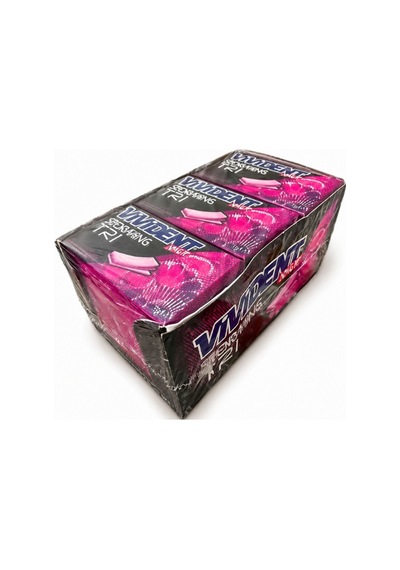 Vivident Xylit Storming Trı Çilek, Ahududu Ve Frenk Üzümü Aromalı Şekersiz Tatlandırıcılı Sakız 33 Gr X 18 Adet-466