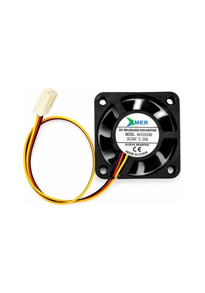 40x40x10mm 24v 4cm 0.20a 3p Xmer Fan