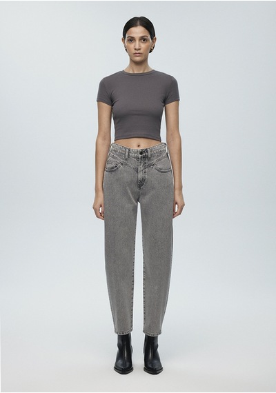 Mavi - Lola Iconic Gri Taşlı Jean Pantolon 101076-88588 Gri