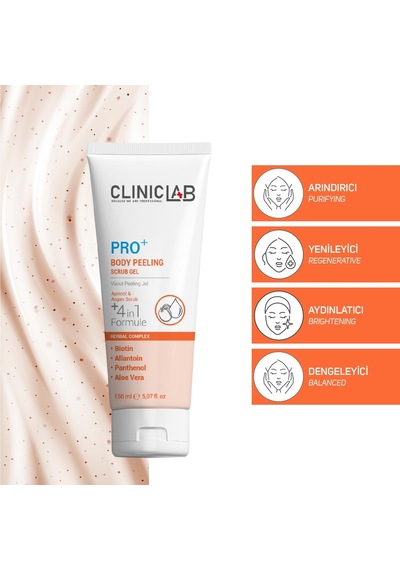 Cliniclab Yenileyici Ve Aydınlatıcı Vücut Peeling Scrub 150 ML