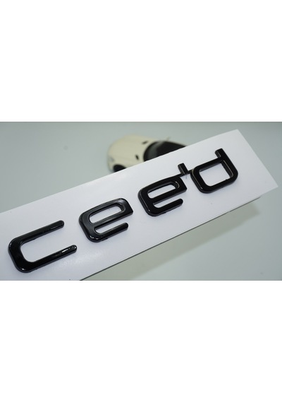 Dk Tuning Kia Ceed Bagaj Siyah Abs 3m 3d Yazı Logo Amblem