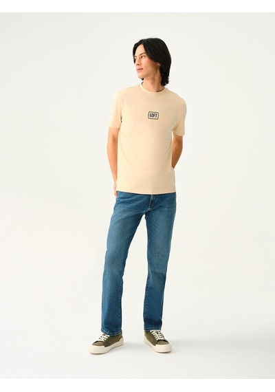 LOFT Regular Fit Erkek Tshirt K.kol Lf2037090 Q1.v1 Bej