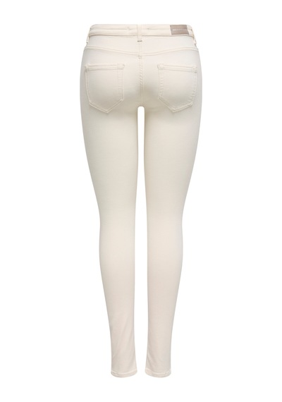 Only Onlblush Mıd Skınny Dnm Dot019 Kadın Bej Denim Pantolon - 15337789 Bej
