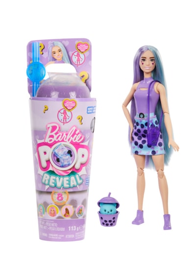 Barbie Pop Reveal Boba Series - Taro Milk HTJ19