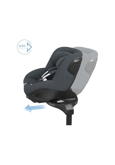 MaxiCosi Mica 360 Pro İSize Dünyanın İlk Kızaklı, Araç Dışına Çıkabilen İsofix'Li 360 Dönebilir Yatabilir 018 Kg Bebek Oto Koltuğu Authentic Graphite