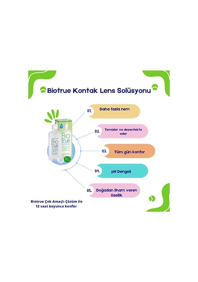 Biotrue Bioture 300 Ml Lens Solüsyonu 4 Kutu Stk:28-04