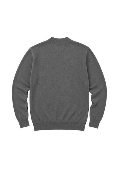 Battalmoda Erkek Büyük Beden Koyu Vizon Yarım Balıkçı Triko Kazak 3xl-4xl-5xl-6xl
