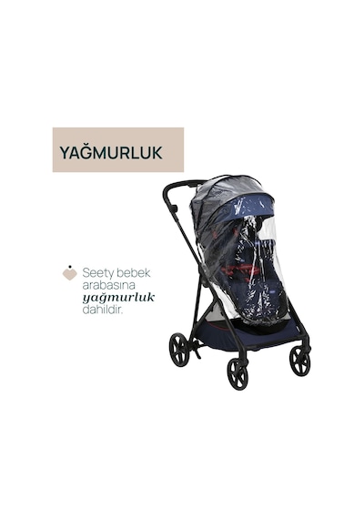 Chicco Seety Bebek Arabası Oxford Blue 04087097790000