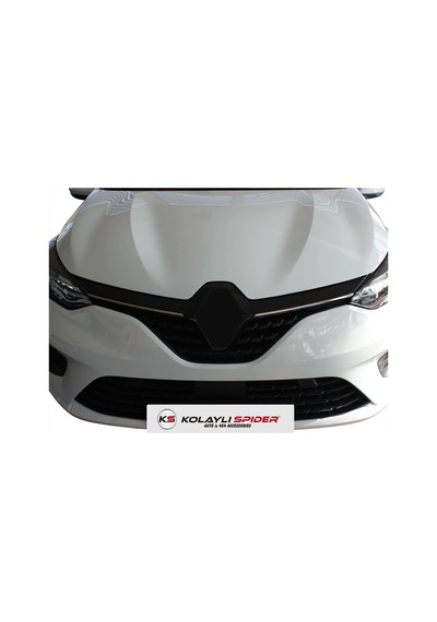 Kolaylispider Renault Clio 5 Ön Panjur 2 Prç Krom 2019 Ve Sonrası