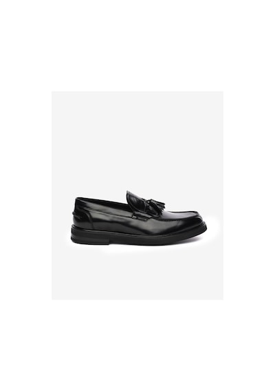 Greyder Erkek Siyah Hakiki Deri Loafer Ayakkabı 5k1ua64729 Siyah