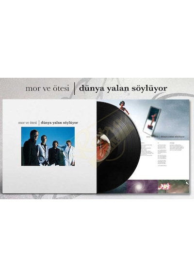 Mor Ve Ötesi - Dünya Yalan Söylüyor. LP. 33'Lük Plak