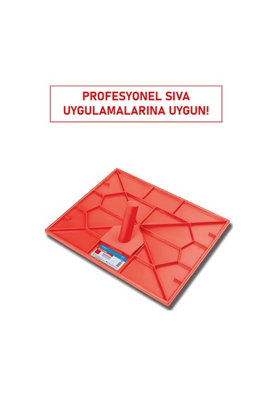 Dekor 076 Sıvacı Küreği 36x44 Cm, Hafif Ve Dayanıklı Plastik Gövde, Ergonomik Sap