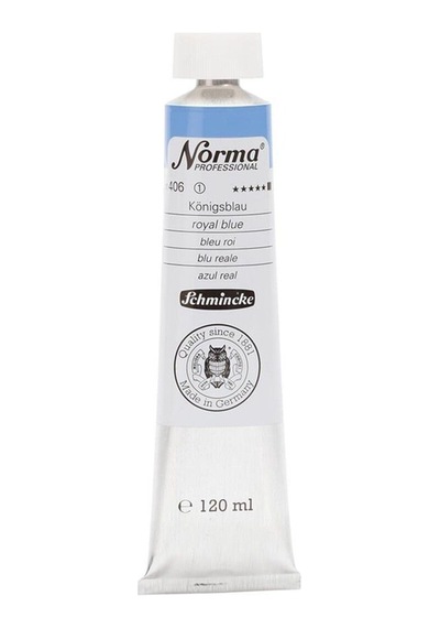 Schmincke Norma Profesyonel Yağlı Boya 120 ML 406 Royal Blue
