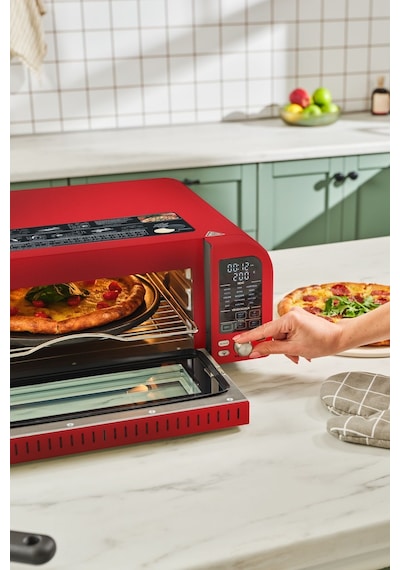 Karaca Multicrust Artisan Retro Pizza Makinesi & Airfryer
