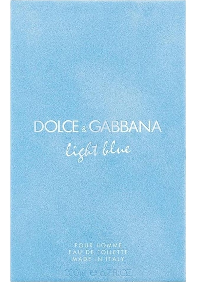 Dolce & Gabbana Light Blue Pour Homme Edt 200 Ml Erkek Parfümü Narenciye