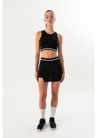 Maraton Slimfit Kadın Siyah- Etek Siyah-