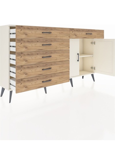 Arges Konsol Tek Raflı 6 Çekmeceli 2 Kapaklı 176x30x99 Aytaşı-ayt Aytaşı-aytaşı/çam Arges Konsol Tek Raflı 6 Çekmeceli 2 Kapaklı 176x30x99 Aytaşı-ayt Aytaşı-aytaşı/çam
