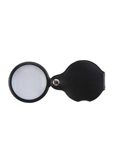 Özel Üretim Optik Alet Şeffaf Gösterge Cep Tipi 5x 50mm Mini Büyüteç Xx1051 Kaplama-xx1051
