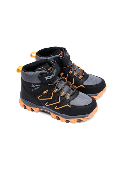 Tonny Black Çocuk Unisex Füme Oranj Rahat Kalıp Renkli Taban Bot Tbns010 247 Füme Oranj