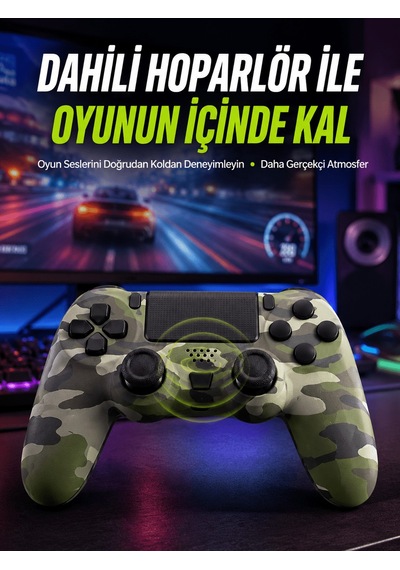 Uzun Pil Ömürlü Oyun Kolu - Usb İle Hızlı Şarj Desteği 44992994