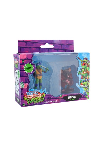 Tmnt Figürlü Kalem Başlığı 2'li Paket Model 2 Nt2015