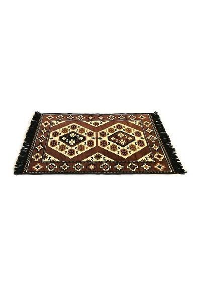 Shark Anadolu Yörük Kilim Kahve Renkli