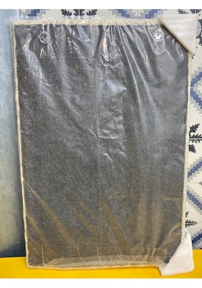Bej/krem Zikzak Desenli 60x90 Cm Halı Sıfır Ve Paketli