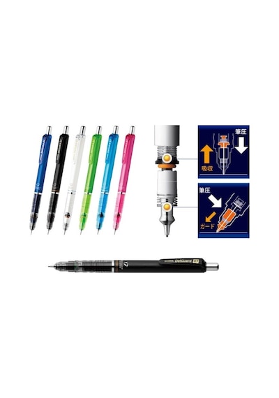 Zebra Delguard Versatil Kalem Basmalı 0.7 Mm Siyah