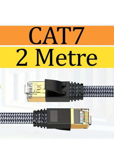 Cat7 2 Metre Patch Kablo Stp Ethernet Kablosu