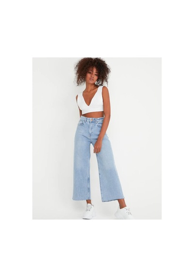 Zdnjeans Yüksek Bel Jeans Koyu Mavi