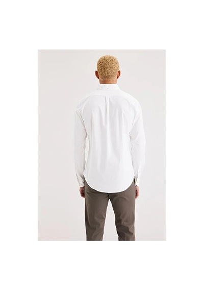 Dockers T3 Oxford Slım Lucent Whıte Erkek Yeşil Gömlek - A8816