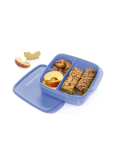 Tupperware Bölmeli Beslenme Kutusu 550 ML Böğürtlen