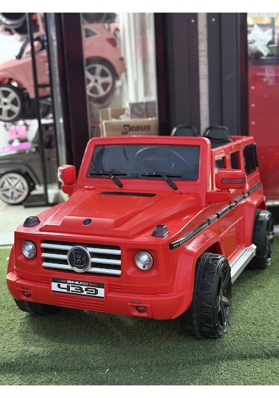 Mercedes Brabus İsme Özel Plaka Hediye Akülü Araba 0-6 Yaş Kırmızı