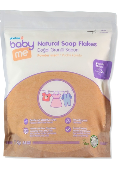 Baby Me Granül Sabun Pudra Kokulu 1 KG