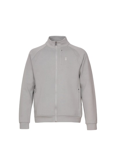 Hummel Pamuklu Dik Yaka Fermuarlı Sweat Erkek Sweat 922581-2521 Gri