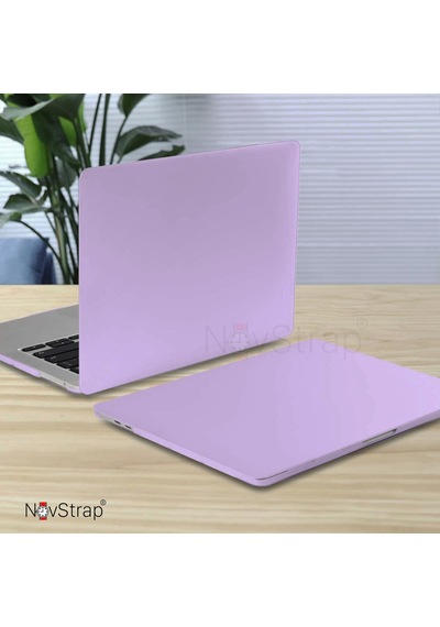 Novstrap Apple Uyumlu MacBook Pro 14 İnç M3 A2992 A2918 İle Kılıf Sert Polikarbon Mat Buzlu Kapak Karışık Çok Renkli